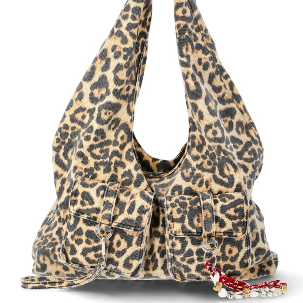 NWT No Boundaries Animal Print Hobo Bag - Picture 4 of 9